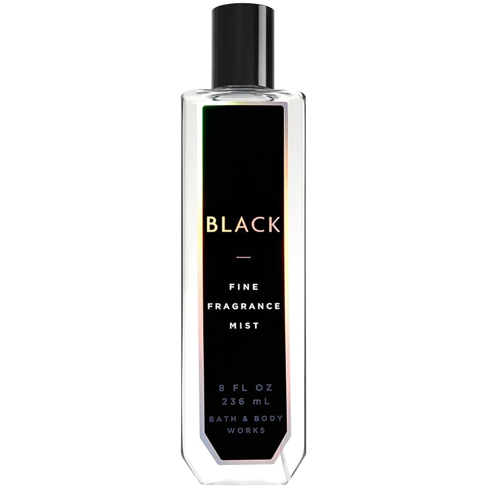 Bath & Body Works - Blackmint★ Amazon.com : Bath and Body Works Black Fine Fragrance Mist 8